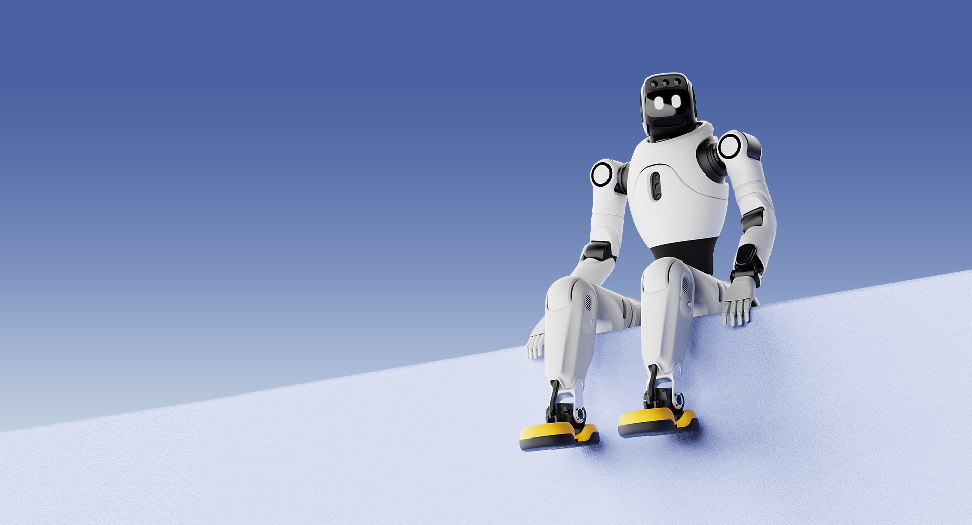 Agibot X2 Ultra humanoid robot in 3/4 view, neutral light background, portrait format
